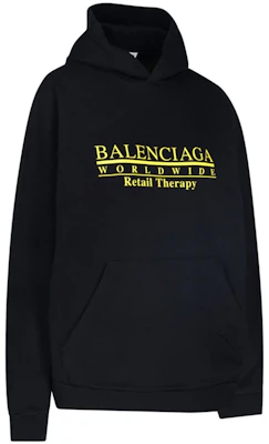 (W) Balenciaga Sudadera Negra de Algodón Edición París. 675003TLVA91361 Shop (W) Balenciaga Sudadera Negra de Algodón Edición París. 675003TLVA91361