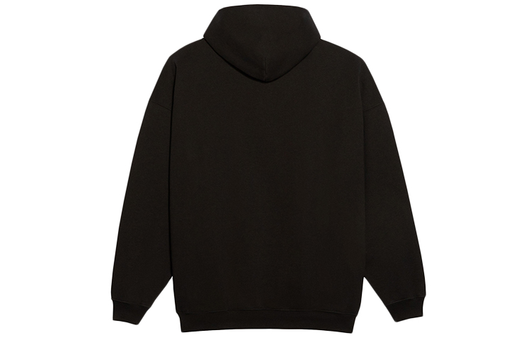 (Women) Balenciaga Black Hoodie with Graphic Logo Print 620947TIVA21000 圖 3