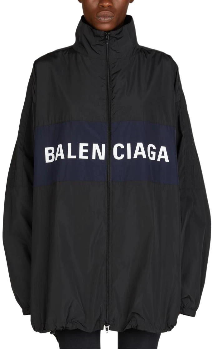 women-balenciaga-black-letter-print-colorblock-zip-up-jacket-725302-tp-0061000