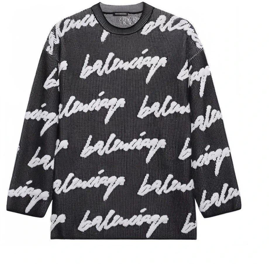 women-balenciaga-black-logo-print-crewneck-knit-sweater-relaxed-fit-628730-t31801070