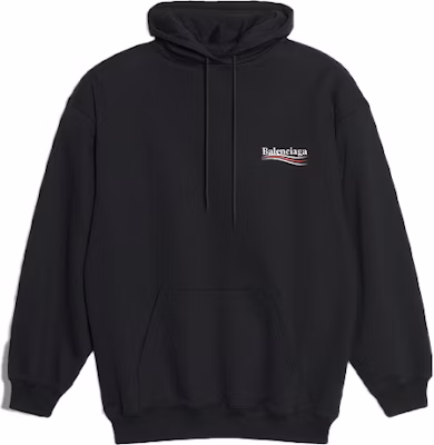 (W) Balenciaga Sudadera Negra Oversize con Logo Impreso 556103TBV141000 Buy (W) Balenciaga Sudadera Negra Oversize con Logo Impreso 556103TBV141000