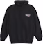 Buy (W) Balenciaga Sudadera Negra Oversize con Logo Impreso 556103TBV141000