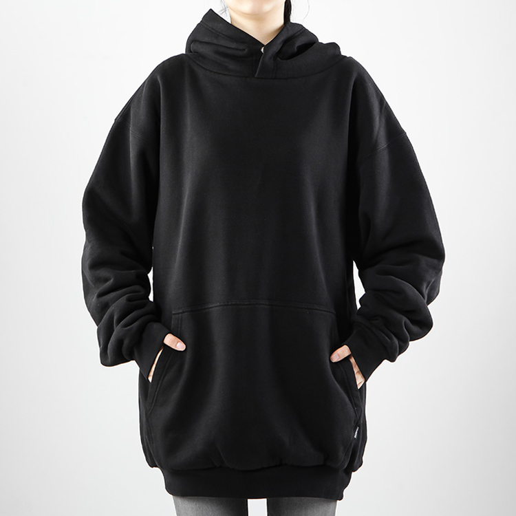 (Women) Balenciaga Black Logo Print Oversized Hoodie 556086TDV491000 圖 6