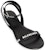 (W) Balenciaga Sandal Kulit Hitam Cetakan Logo 551154WBAE11090