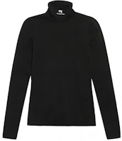 (Women) Balenciaga Black Logo Printed Long Sleeve Sweatshirt Regular Fit 675350T51591000 (Women) Balenciaga Black Logo Printed Long Sleeve Sweatshirt Regular Fit 675350T51591000