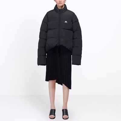 (W) Balenciaga 黑色立領羽絨外套 601763TYD361000 Shop (W) Balenciaga 黑色立領羽絨外套 601763TYD361000