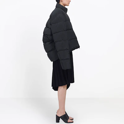 (W) Balenciaga 黑色立領羽絨外套 601763TYD361000 Details for (W) Balenciaga 黑色立領羽絨外套 601763TYD361000