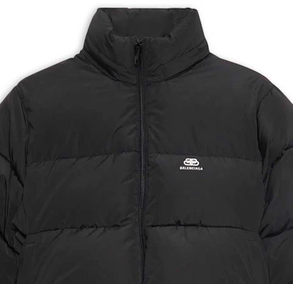 (W) Balenciaga 黑色立領羽絨外套 601763TYD361000 Sizing (W) Balenciaga 黑色立領羽絨外套 601763TYD361000