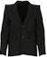 Buy (W) Balenciaga Blazer Hitam Wool - Pakaian Luar Kasual & Selesa 623044TIT171000