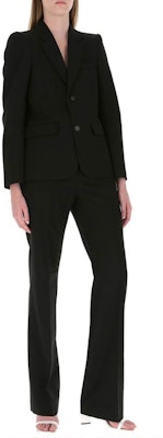 (W) Balenciaga Blazer Hitam Wool - Pakaian Luar Kasual & Selesa 623044TIT171000 Shop (W) Balenciaga Blazer Hitam Wool - Pakaian Luar Kasual & Selesa 623044TIT171000