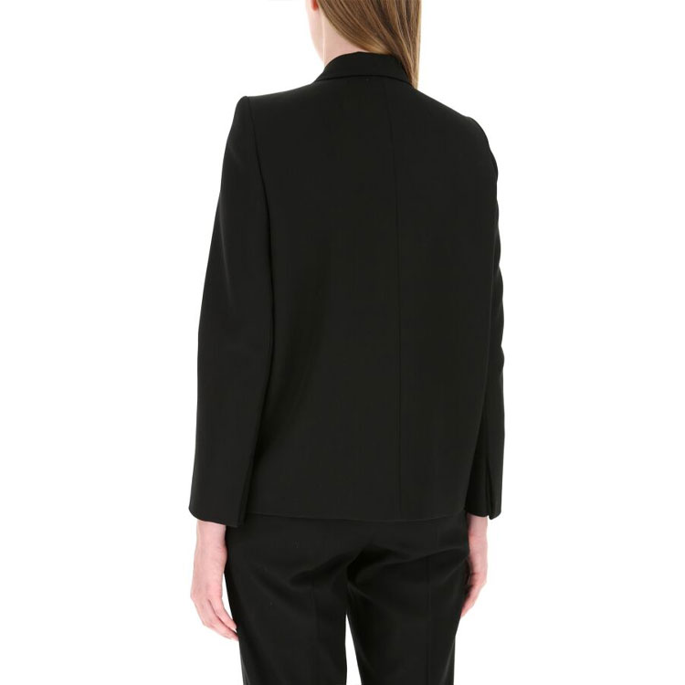 Purchase (W) Balenciaga Blazer Hitam Wool - Pakaian Luar Kasual & Selesa 623044TIT171000