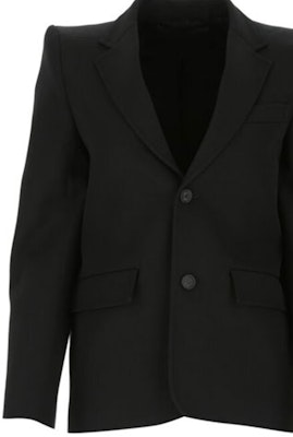 (W) Balenciaga Blazer Hitam Wool - Pakaian Luar Kasual & Selesa 623044TIT171000 Cheap (W) Balenciaga Blazer Hitam Wool - Pakaian Luar Kasual & Selesa 623044TIT171000