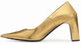 Buy (W) Balenciaga Blade Tumit Tinggi Slip-On 'Emas' 678243WBBI08000