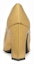 Shop (W) Balenciaga Blade Tumit Tinggi Slip-On 'Emas' 678243WBBI08000