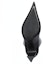 Details for (W) Balenciaga Blade Tinggi 'Kulit Lembu Hitam' 679189WBC401000