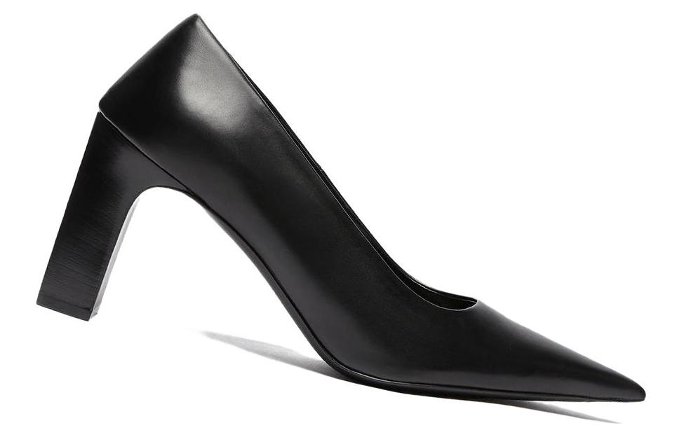 Order (W) Balenciaga Blade Pumps ''Zwart Soft Calfskin'' 679184WBC401000