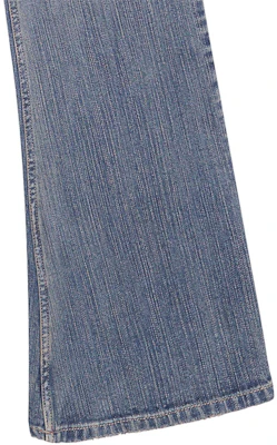 (W) Balenciaga FW23 中腰喇叭牛仔褲 藍色休閒版型 751089TNW654036 Details for (W) Balenciaga FW23 中腰喇叭牛仔褲 藍色休閒版型 751089TNW654036