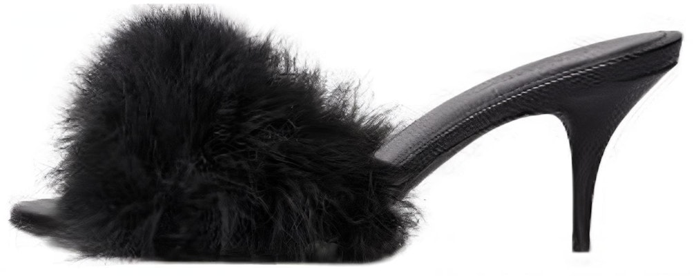(W) Sandal Balenciaga Boudoir 70mm 'Bulu Hitam' 787447W0WMQ1000 Buy (W) Sandal Balenciaga Boudoir 70mm 'Bulu Hitam' 787447W0WMQ1000
