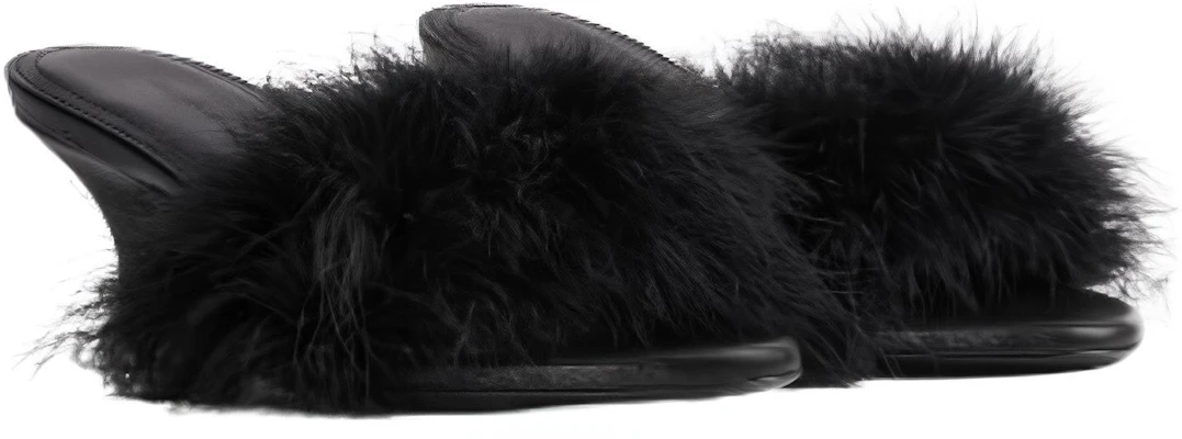 (Women) Balenciaga Boudoir 70mm Sandals 'Black Feathers' 787447W0WMQ1000 Order (Women) Balenciaga Boudoir 70mm Sandals 'Black Feathers' 787447W0WMQ1000