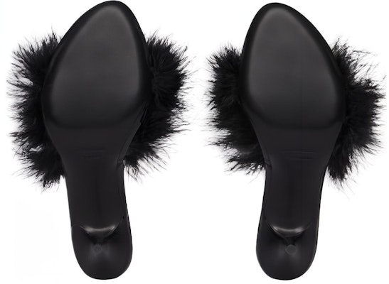 (Women) Balenciaga Boudoir 70mm Sandals 'Black Feathers' 787447W0WMQ1000 Details for (Women) Balenciaga Boudoir 70mm Sandals 'Black Feathers' 787447W0WMQ1000