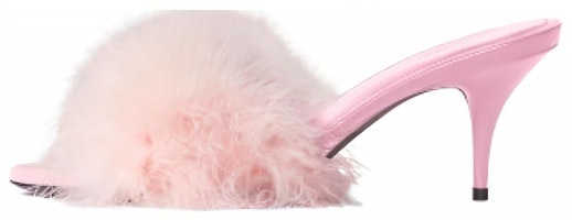 (Women) Balenciaga Boudoir 70mm Sandals 'Pink Feathers' 787447W0WMQ5000 (Women) Balenciaga Boudoir 70mm Sandals 'Pink Feathers' 787447W0WMQ5000