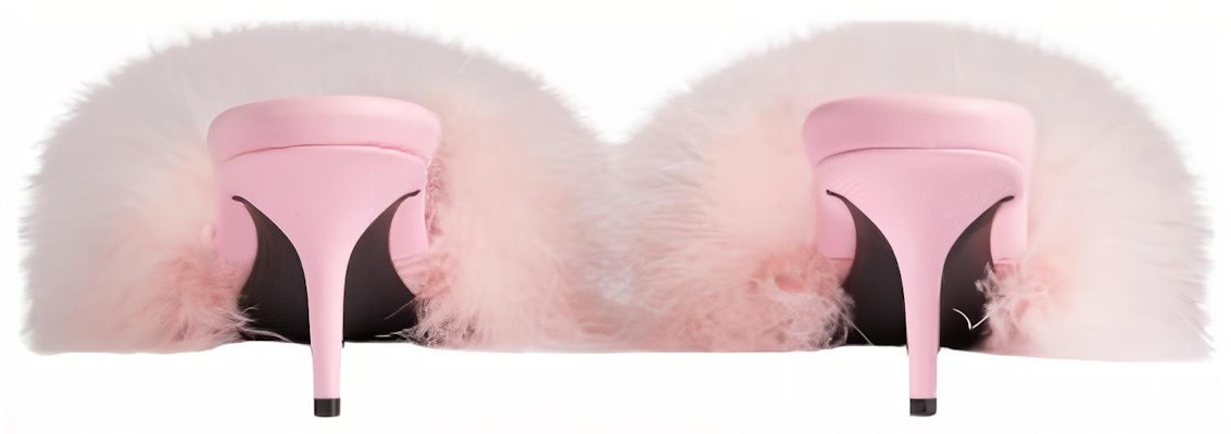 (Women) Balenciaga Boudoir 70mm Sandals 'Pink Feathers' 787447W0WMQ5000 Purchase (Women) Balenciaga Boudoir 70mm Sandals 'Pink Feathers' 787447W0WMQ5000