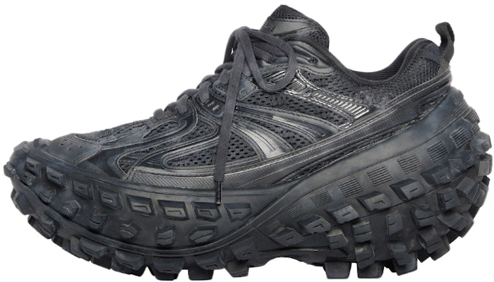 (W) 巴黎世家Bouncer破旧黑色运动鞋 685611W2RA61000 Buy (W) 巴黎世家Bouncer破旧黑色运动鞋 685611W2RA61000