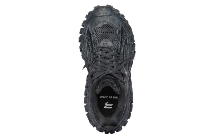 Purchase (W) Balenciaga Bouncer Sneaker ''Versleten - Zwart'' 685611-W2RA6-1000