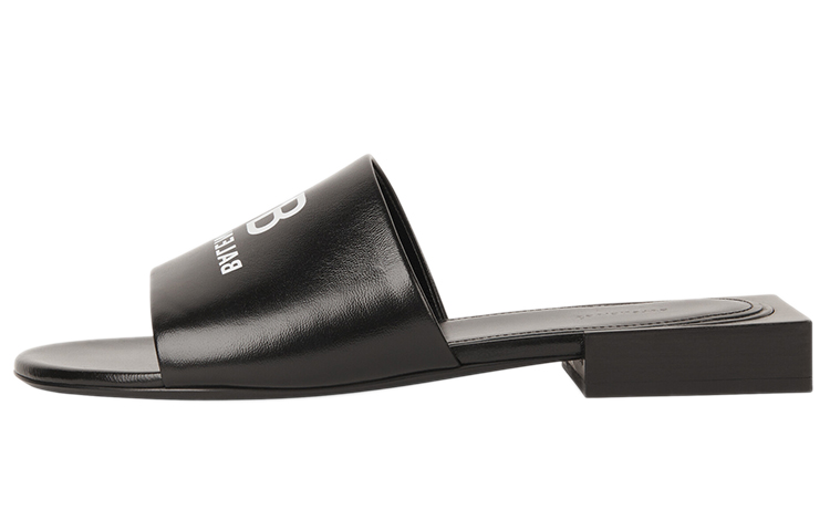 (Women) Balenciaga Box Black 'Light Comfortable Fashion Slipper' 670441WAWNA1006