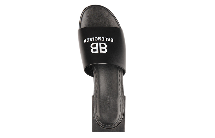 Shop (W) Balenciaga Box Schwarz ''Leichte Bequeme Fashion Pantolette'' 670441WAWNA1006