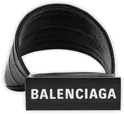 (W) Balenciaga Box Leren Slides ''Zwarte Mode'' 653796WBB731090 Shop (W) Balenciaga Box Leren Slides ''Zwarte Mode'' 653796WBB731090