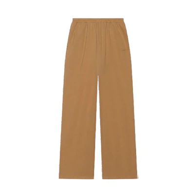 (Women) Balenciaga Brown Relaxed Straight-Leg Mid-Rise Casual Pants 674594TKVB59504