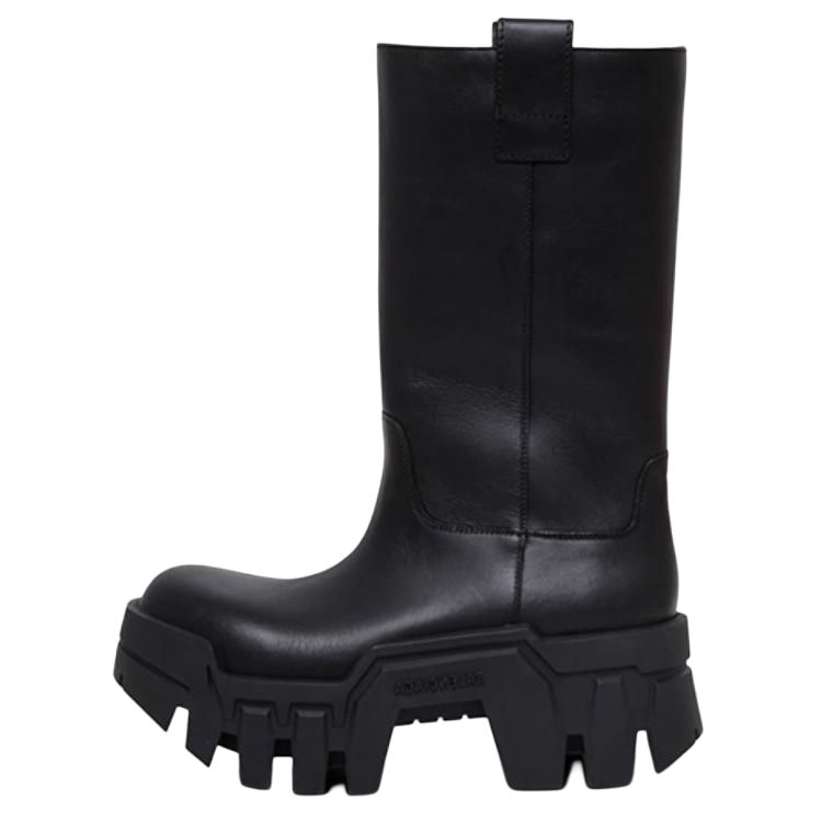 Buy (W) Bottes Balenciaga Bulldozer ''Noir Polyuréthane'' 671555WBCQ01000