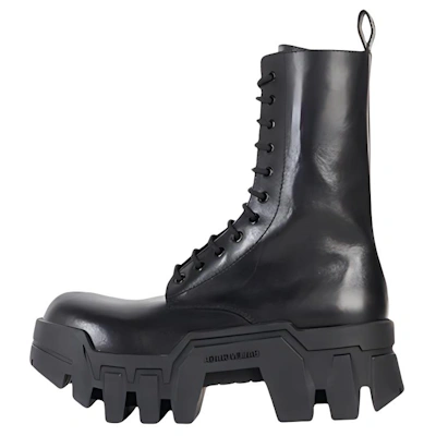 (Women) Balenciaga Bulldozer Lace-Up Boot 'Black'