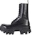 (W) Balenciaga Bulldozer But Lace-Up 'Hitam' 671554-WBCQ0-1000