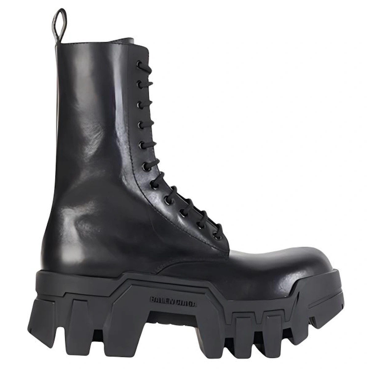(Women) Balenciaga Bulldozer Lace-Up Boot 'Black'