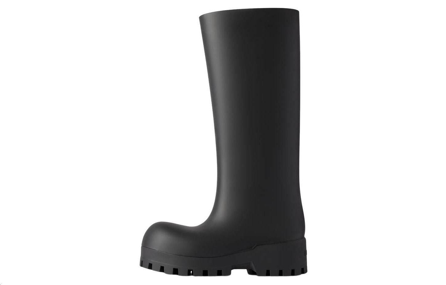 (Women) Balenciaga Bulldozer Rainboots 'Black Rubber' 775969W1SA11000