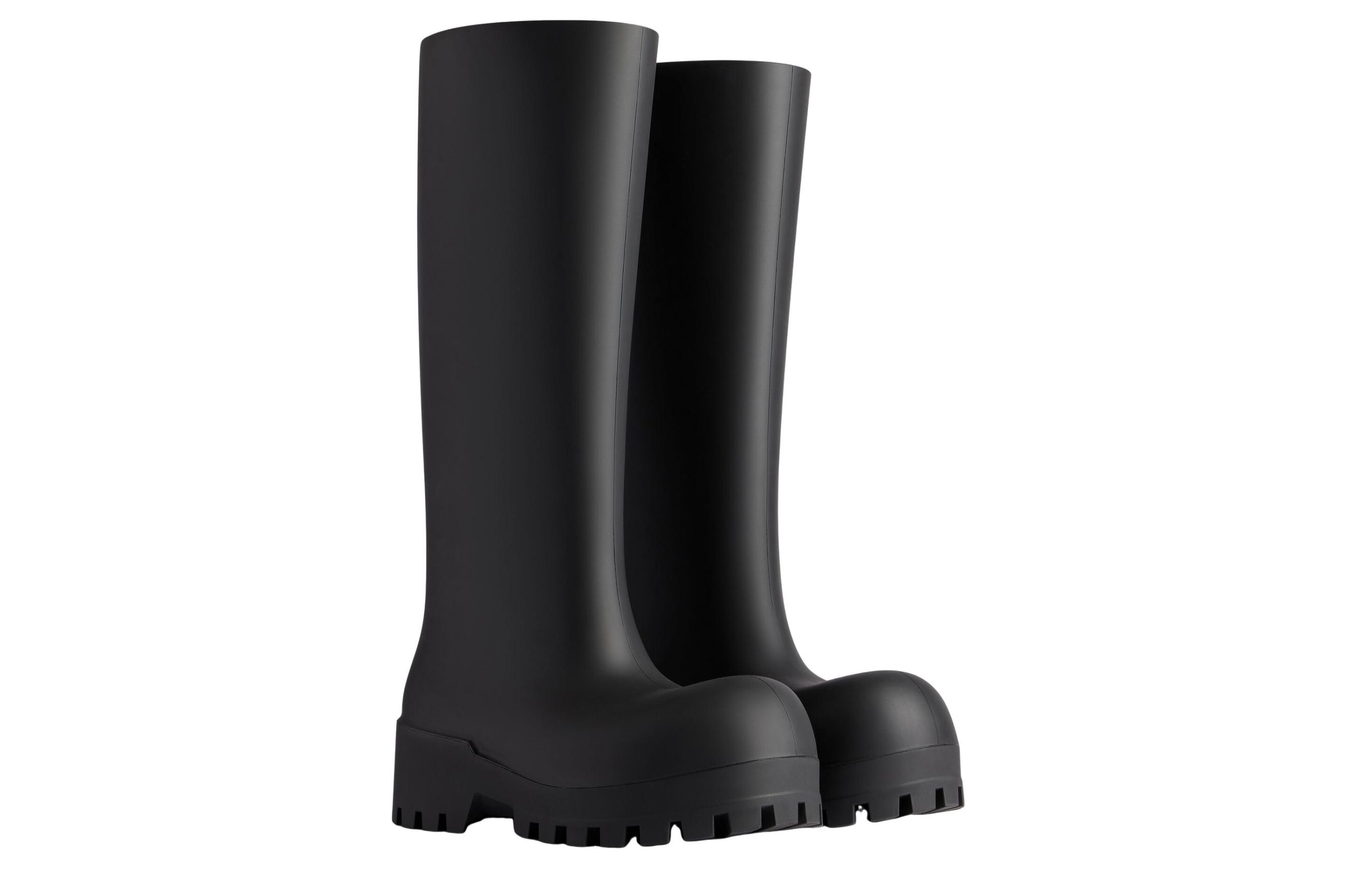 Lookbook Balenciaga巴黎世家 百搭舒適雨鞋 6cm 女款 黑色