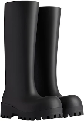 Balenciaga巴黎世家 百搭舒適雨鞋 6cm 女款 黑色 Lookbook Balenciaga巴黎世家 百搭舒適雨鞋 6cm 女款 黑色
