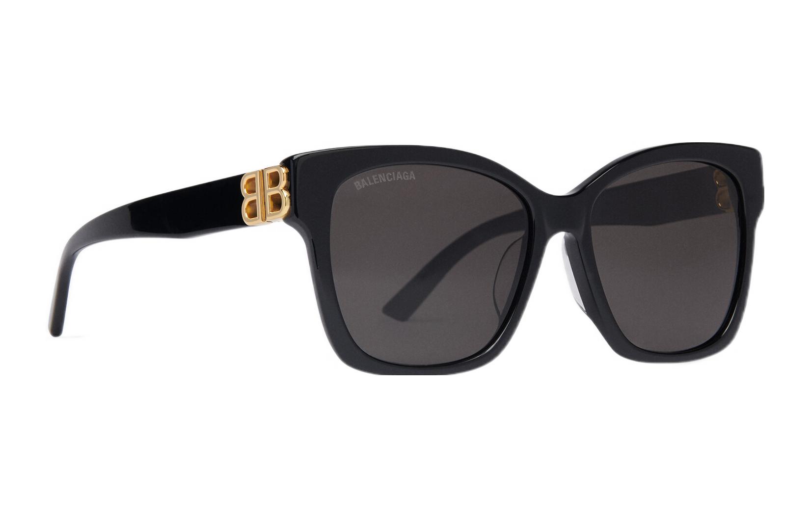 (Women) Balenciaga Butterfly Acetate Black Sunglasses 628246T00011000 圖 3