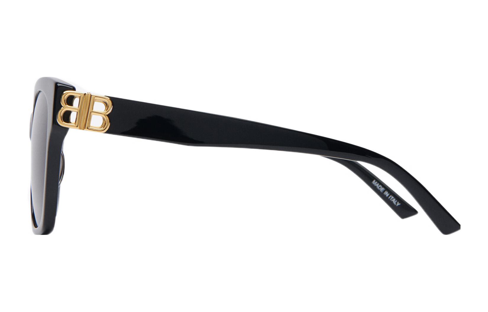 (Women) Balenciaga Butterfly Acetate Black Sunglasses 628246T00011000 圖 5