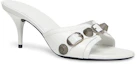 Lookbook (Women) Balenciaga Cagole 70 Sandal 'White Leather' 694347WAD4E9081