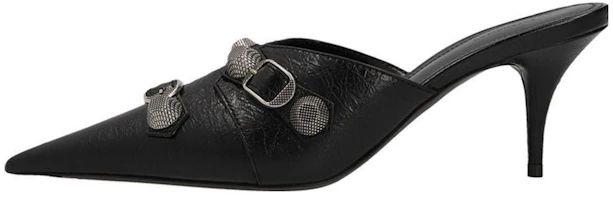 (Women) Balenciaga Cagole 80mm mules 'Black' 714253WAD4E1081 (Women) Balenciaga Cagole 80mm mules 'Black' 714253WAD4E1081