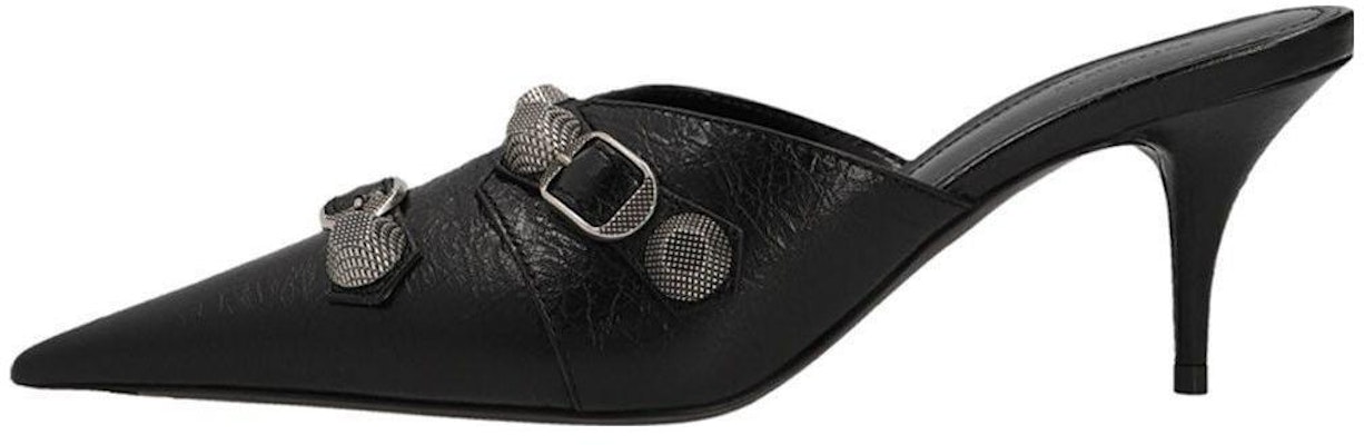 (Women) Balenciaga Cagole 80mm mules 'Black' 714253WAD4E1081 Buy (Women) Balenciaga Cagole 80mm mules 'Black' 714253WAD4E1081