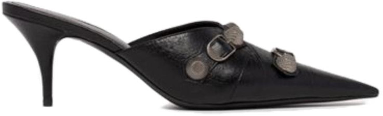 (Women) Balenciaga Cagole 80mm mules 'Black' 714253WAD4E1081 Order (Women) Balenciaga Cagole 80mm mules 'Black' 714253WAD4E1081