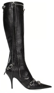 (W) Balenciaga Cagole 90mm Sepatu Boot 'Hitam' 694395-WAD4E-1081 Order (W) Balenciaga Cagole 90mm Sepatu Boot 'Hitam' 694395-WAD4E-1081