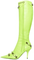 (Women) Balenciaga Cagole 90mm Boot 'Neon Yellow' 694395-WAD4E-7381 (Women) Balenciaga Cagole 90mm Boot 'Neon Yellow' 694395-WAD4E-7381