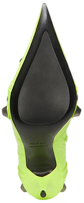 (W) Balenciaga Cagole 90mm Laars ''Neon Geel'' 694395-WAD4E-7381 Details for (W) Balenciaga Cagole 90mm Laars ''Neon Geel'' 694395-WAD4E-7381