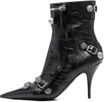 (Women) Balenciaga Cagole 90mm Booties 'Black Arena Lambskin' 694379WAD4E1081 (Women) Balenciaga Cagole 90mm Booties 'Black Arena Lambskin' 694379WAD4E1081