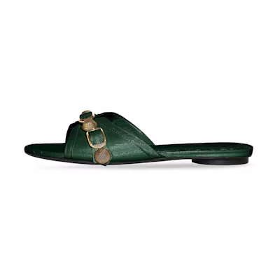 (W) Balenciaga Cagole 'Dark Green'